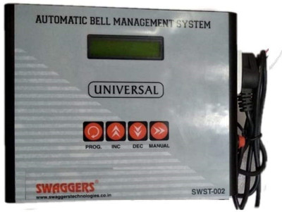 KK MART Electronic Bell Management System For School, Collage, Factory etc Programmable Electronic Timer Switch(Silver)
