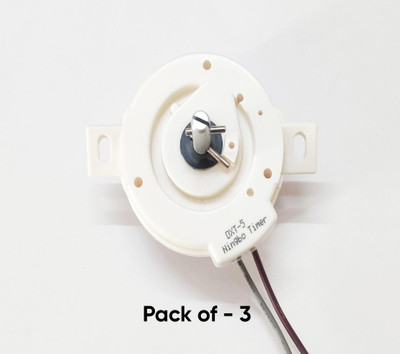 vinad Spin Timer for Electrolux Washing Machine 2 wire 5 Minutes. (Match & Buy) Indoor Plug-In Electronic Timer Switch(White)