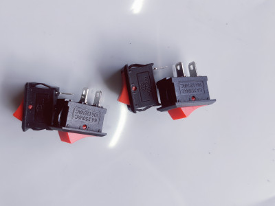 SHAH 2 pin Indoor Plug-In Electronic Timer Switch(Red, Black)