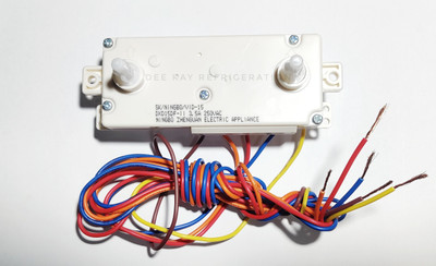 vinad VIDEOCON 400-T 5 WIRE 15 MINUTE DOUBLE TIMER.(MATCH & BUY) Preset Electronic Timer Switch(White)