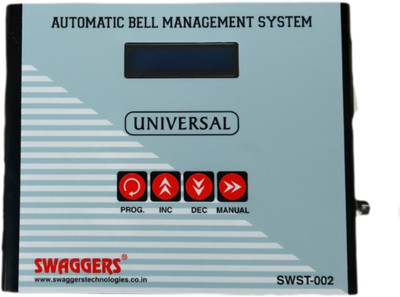 Security Store AUTOMATIC SCHOOL BELL TIMER Programmable Electronic Timer Switch(Grey)