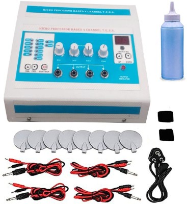 Relief Medical Systems Tens 4 Channel Auto Mode therapy Physiotherapy machine Physiotherapy Equipment TENS Auto Mode 4 Channel Physiotherapy Equipment Electrotherapy Electrotherapy Device(Auto Mode Tens 4 channel with 1 year warranty)