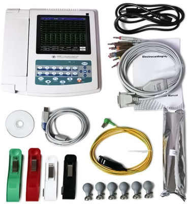 MEDILMA 12 Channel ECG1200G For Analyzing ECG Signals Multi-Language Database Management Electrocardiograph Electrotherapy Device(ECG1200G)