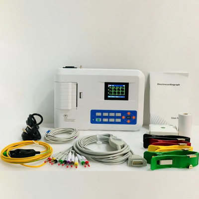MEDILMA 3 Channel CMS300GA For Analyzing ECG Signals Multi-Language Database Management Electrocardiograph Electrotherapy Device(CMS300GA)