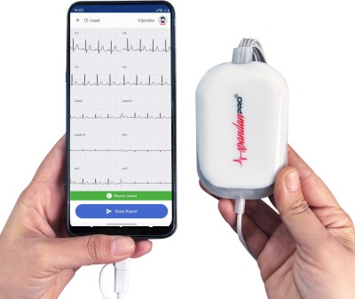 Sunfox Technologies Spandan Pro Portable ecg device Electrotherapy Device(Pro)