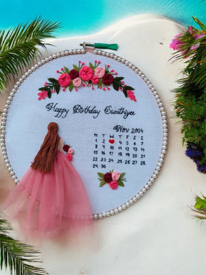 SnigyCraft Birthday Customized Themes Hoops2024 Embroidery Hoop(Pack of 1)