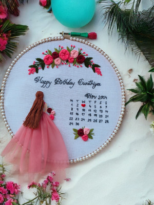 SnigyCraft Birthday Theme098 Embroidery Frame(Pack of 1)