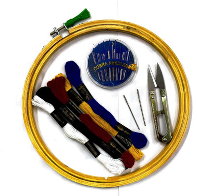 KHUSHA CREATIONS KC-283 Embroidery Hoop(Pack of 9)