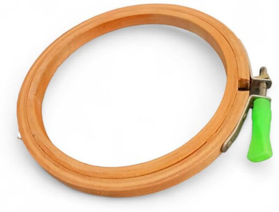 The Giftery Wooden Embroidery Hoop with Adjustable Metal Screw Embroidery Hoop(Pack of 1)