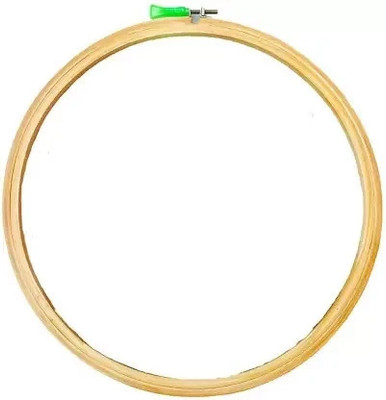 manrish 10inch Adjustable Cross Stitch Embroidery Circle Hoop/Embroidery Hoop Ring Frame Embroidery Hoop(Pack of 1)