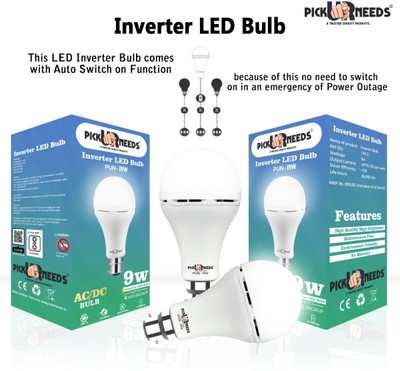 VR Bright Lite EL-i9W Pack of 2 4 hrs Bulb Emergency Light(Pack of 2)