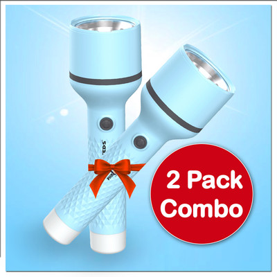 Pick Ur Needs Rechargeable Long Range Search Light With 4 Mode Light Long Battery Backup Torch 6 hrs Lantern Emergency Light(Big Blue)
