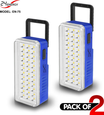 24 ENERGY Hi-Bright LED Light with Android Charging Rechargeable 8 hrs Lantern Emergency Light(Blue)