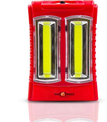 Make Ur Wish Portable & Rechargeable Mini Emergency Lantern LED 2 Tube Light Lantern Emergency Light 6 hrs Lantern Emergency Light(Red)