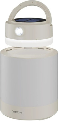 xech Rechargeable Torch with USB-C Charging 4 Light Mode Mini Flashlight (Solar Beam) 2 hrs Lantern Emergency Light(Beige)