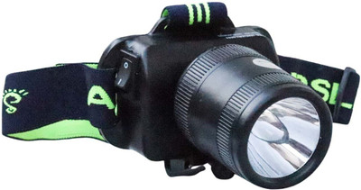 ANDSLITE RHL 2 Rechargeable Head Focus USA LED 500 Meter Range 8 hrs Flood Lamp Emergency Light(Black)