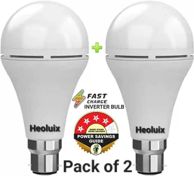 heoluix Rechargeable bulb 4 hrs Bulb Emergency Light(White)