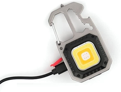 Xydrozen 4-COB LIGHT Cob Keychain Work Light 5 hrs Torch Emergency Light(Multicolor)