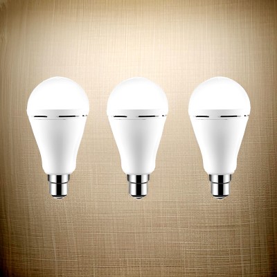 YAROH Surya (Emergency Bulb) 12W Rechargeable LED (Emergency Light) (Pack of 3) RO535 4 hrs Bulb Emergency Light(White)