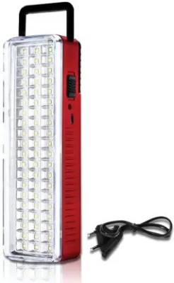 GLOWISH RECHARGEABLE 60 SMD LED IN BUILT SOLAR PANEL HOME LED 6 hrs Flood Lamp Emergency Light(Red)