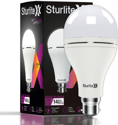 Sturlite Klik (3 in 1) 15W LED Inverter (Pack of 1) 14 hrs Bulb Emergency Light(White)