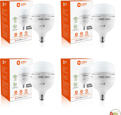Orient Electric Eternal Emergency Lamp 30W - Cool White (Pack of 4) 4 hrs Bulb Emergency Light(Cool White)