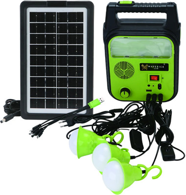 Universal Trades RL-6290 Solar Inverter with 3 Bulbs & USB 8 hrs Lantern Emergency Light(Multicolor)