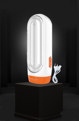 AKR LED Tube Rechargeable Torch 2 Tubes emergency light 6 hrs Lantern Emergency Light(White)