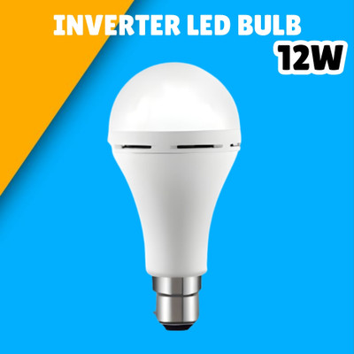 FRONY (Emergency Inverter Blub) charging 12W LED Bulb for Extended Lighting_Pack_1A10 4 hrs Bulb Emergency Light(White)