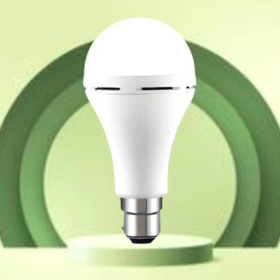 Clairbell Emergency 9W Inverter LED Bulb with 2000mAh Rechargeable Battery Pack of 1 D138 4 hrs Bulb Emergency Light(White)