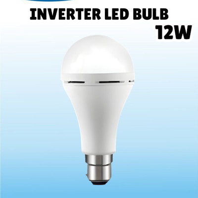 SACRO (Emergency Inverter Blub) charging 12W LED Bulb for Extended Lighting_Pack_1Q9 4 hrs Bulb Emergency Light(White)