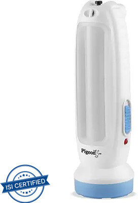 Pigeon Vega - LED TORCH 3 hrs Torch Emergency Light(White)