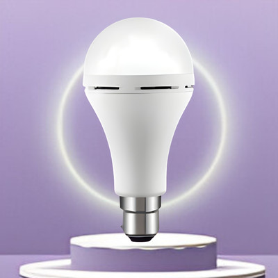 GUGGU Emergency 15W Inverter LED Bulb with 1200mAh Rechargeable Battery X222 4 hrs Bulb Emergency Light(White)