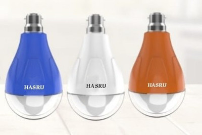 VR Bright Lite Ac-Dc 3Pecs Bulb Light-VRBL1315 5 hrs Bulb Emergency Light(Multicolor)