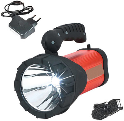 GALLAXY Rocklight RL-699A Aubade Metal 100w Rechargeable Waterproof Bright Led Torch Light Laser Long Range Distance High Power Search Light Torch Emergency Light 3 hrs Torch Emergency Light(Multicolor)