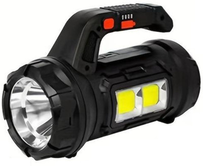 WunderVoX Type-C Rechargeable SOS Light With Tool Box, Torchlight (18 W) 10 hrs Torch Emergency Light(Black)