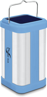 VR Bright Lite 4 Tube 360 Degree Extra Bright withÂ Solar Charging Rechargeable 4 hrs Lantern Emergency Light(Blue)