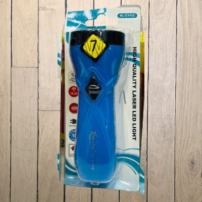 VR Bright Lite KL-1112 Blue With Balck 147_VBL1273 4 hrs Torch Emergency Light(Blue, Black)