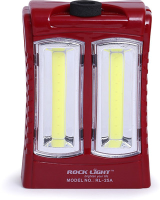 VR Bright Lite Rock-25A Red-VRBL11848 1 hrs Bulb Emergency Light(Red)