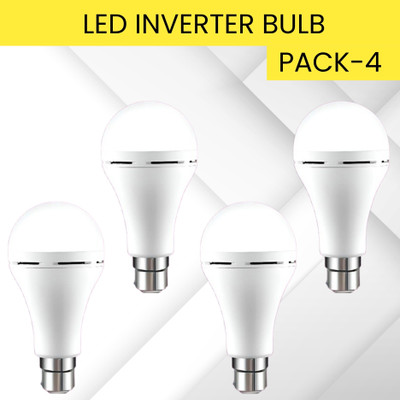 SYARA 12W Emergency Inverter Bulb, Rechargeable Emergency Led Bulb For Power CutsRW146 4 hrs Bulb Emergency Light(White)