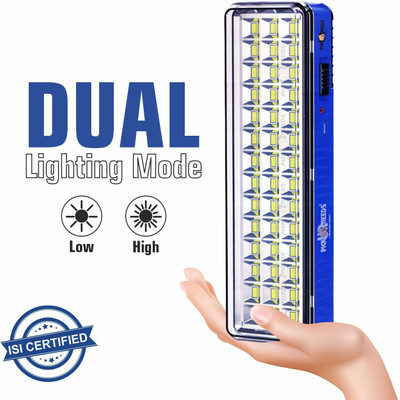 Daily Needs Shop Rechargeable Solar Extra Bright 42 SMD LED With DC / Solar Charging Portable 5 hrs Torch Emergency Light(White)