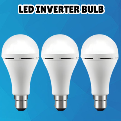 SACRO 15W Emergency Inverter Bulb, Rechargeable Emergency Led Bulb For Power CutsL24 4 hrs Bulb Emergency Light(White)