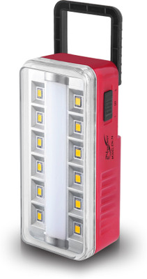 VR Bright Lite Hi-Bright Tube + Led Table Light Rechargeable,Emergency Lights-VRBL12366 8 hrs Lantern Emergency Light(Red)