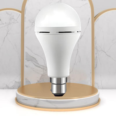GUGGU Emergency 15W Inverter LED Bulb with 1200mAh Rechargeable Battery X228 4 hrs Bulb Emergency Light(White)