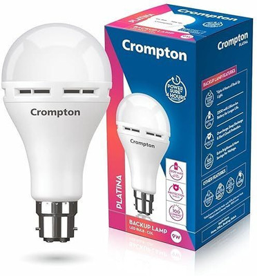 Crompton LED BACKUP LAMP ( CDL) 3 hrs Bulb Emergency Light(White)