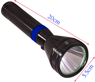Small Sun High power Rechargeable 3 Mode LED Metal Body Torch 13W 800m Range 6 hrs Torch Emergency Light(Multicolor)