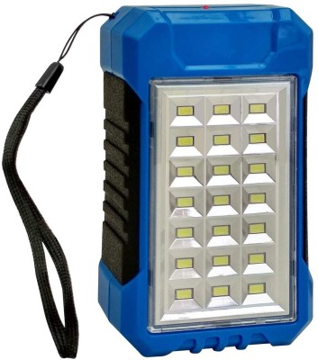 FIRSTLIKE Power Bank Cum 21 Hi-Bright LED Rechargeable Solar Light 8 hrs Lantern Emergency Light(Blue)