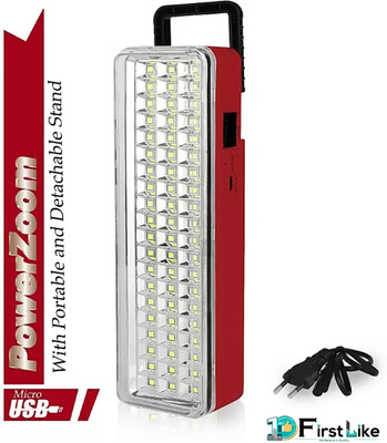 VR Bright Lite Qt Luster Mini Golden 8 hrs Lantern Emergency Light(Red)