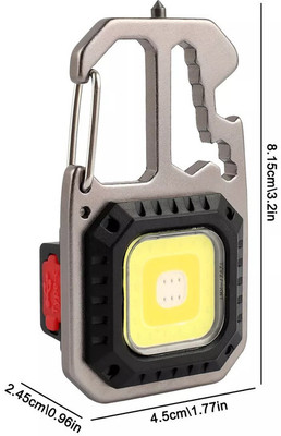 Xydrozen 7-Modes LED Battery Magnetic Inspection Lights 5 hrs Torch Emergency Light(Multicolor)