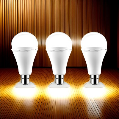 FRONY Surya (Emergency Bulb) 12W Rechargeable LED (Emergency Light) (Pack of 3) RO577 4 hrs Bulb Emergency Light(White)